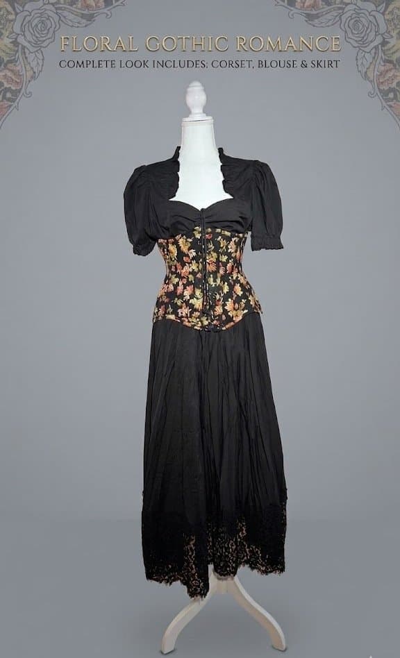 Complete Look: Floral Gothic Romance