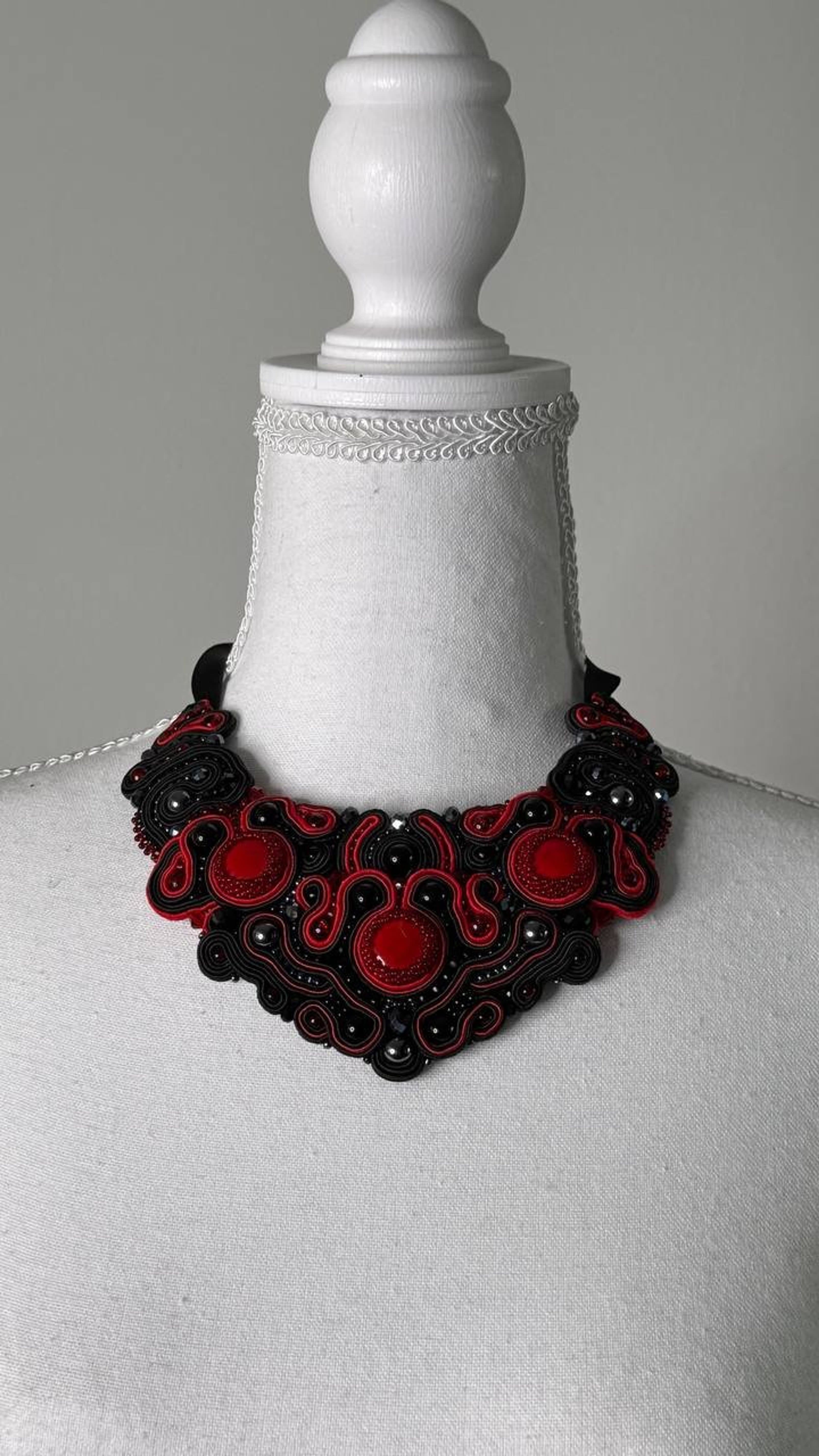 Bespoke Soutache Statement Necklace