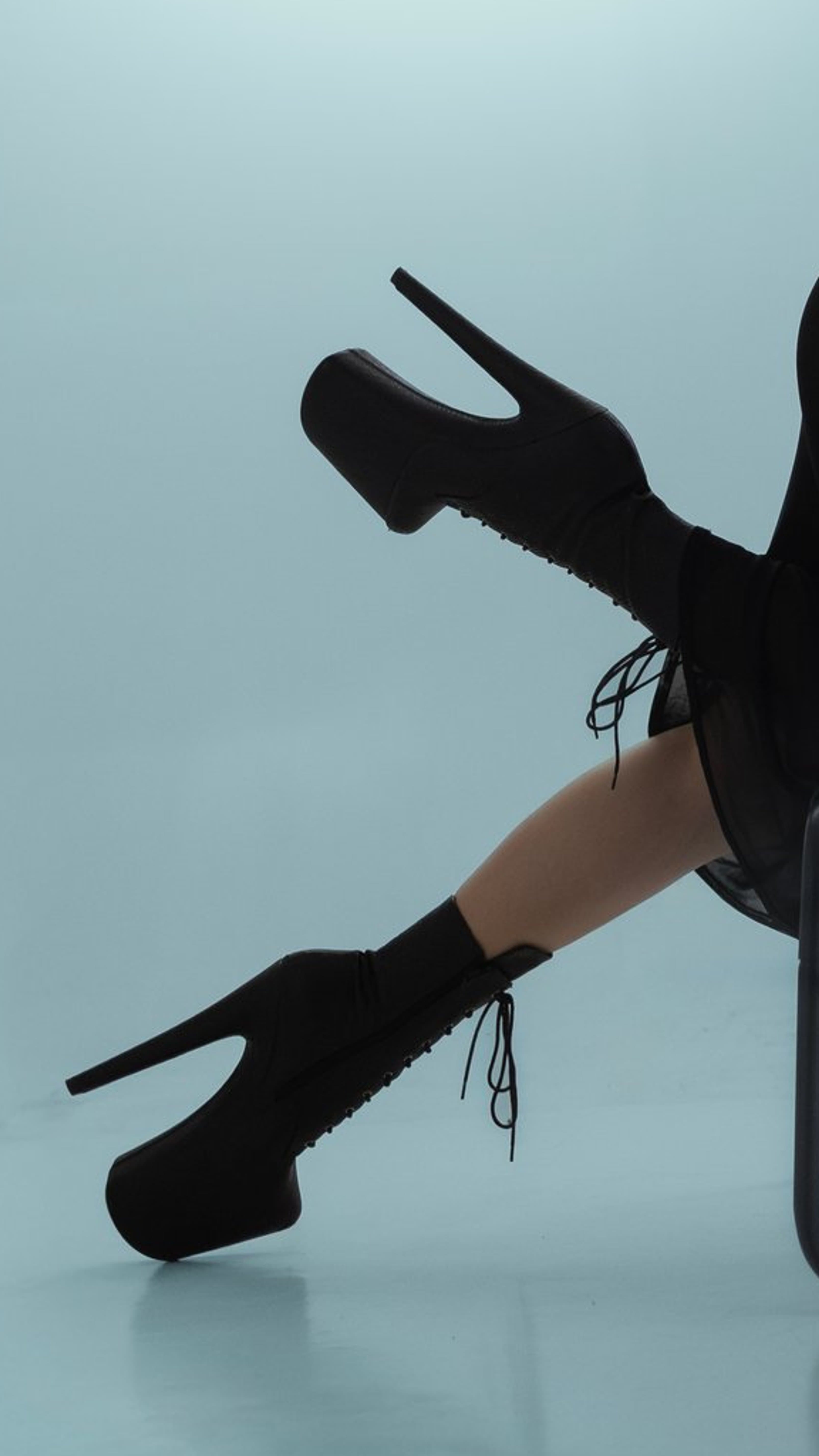 Extreme Stiletto Ankle Boots (Snake Print)